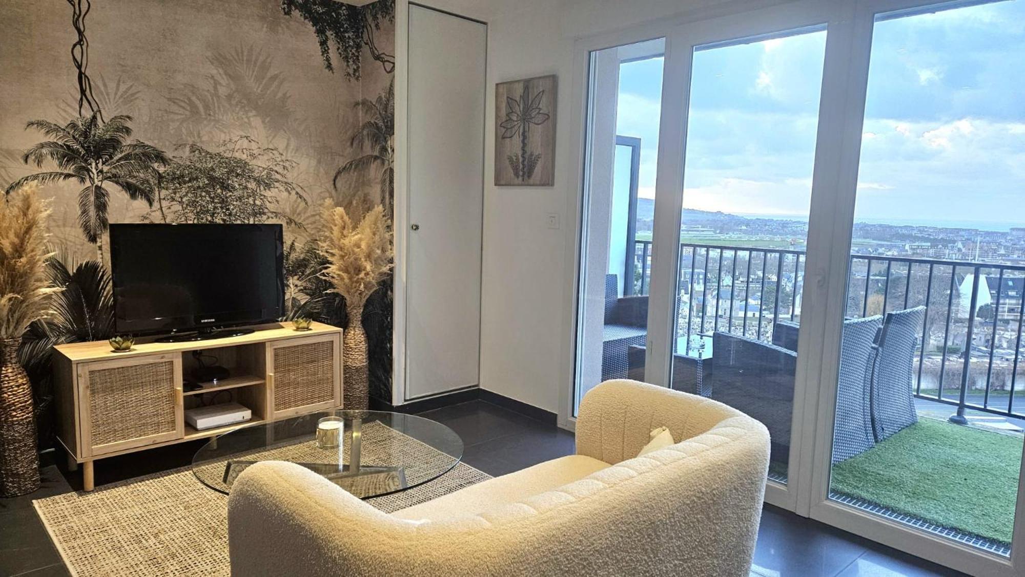 Superbe Appartement T2 Vue Mer Trouville-sur-Mer Exterior photo
